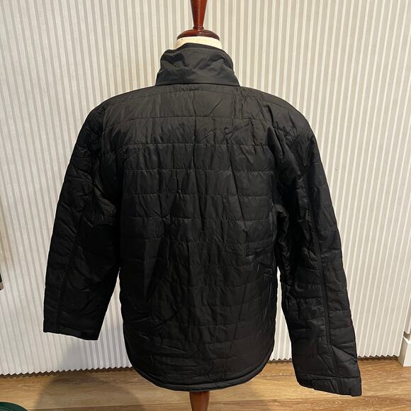 CARHARTT Men's Rain Defender Gilliam Jacket Size M In Black - Picture 3 of 11